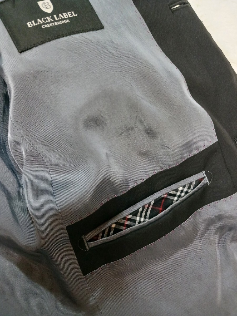 BLACKLABEL CREST BRIDGE ブラックレーベルクレストブリッジ ジャケット ブラック_画像7