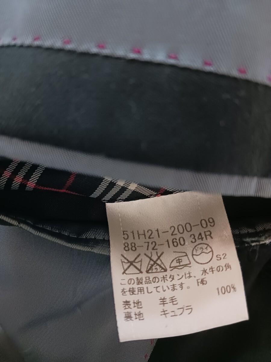 BLACKLABEL CREST BRIDGE ブラックレーベルクレストブリッジ ジャケット ブラック_画像10