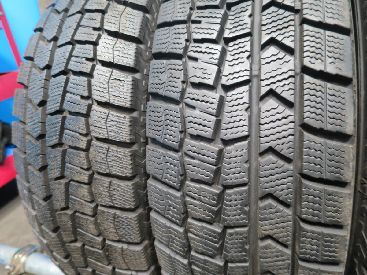185/70R14 88Q◆ DUNLOP WINTER MAXX WM02 ◆ 4本 C675 スタッドレス_画像4