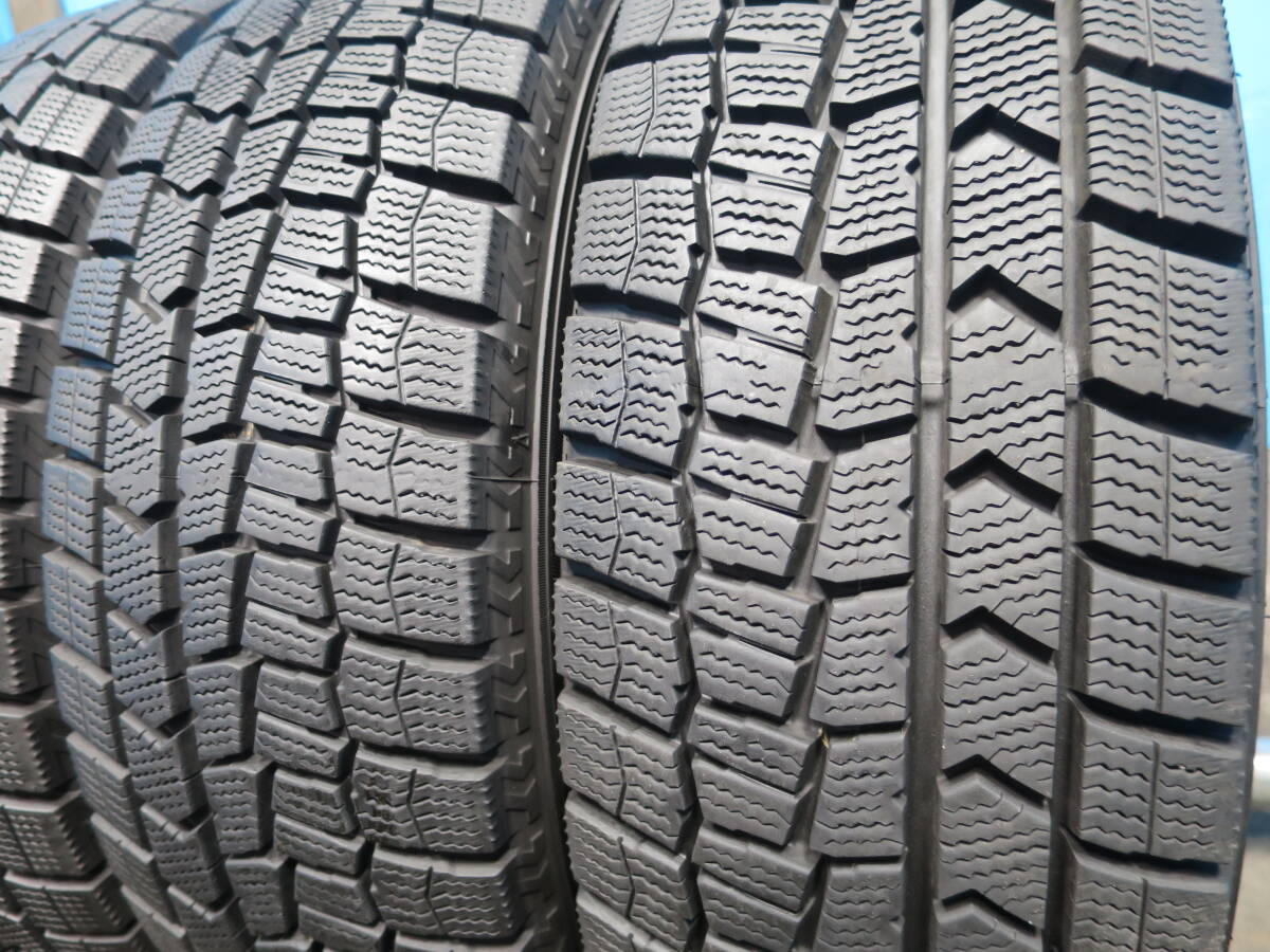 23年製バリ山 185/70R14 88Q ◆ DUNLOP WINTER MAXX WM02 ◆ 4本 C750 スタッドレス_画像5