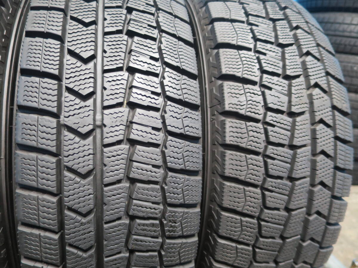 23年製バリ山 185/70R14 88Q ◆ DUNLOP WINTER MAXX WM02 ◆ 4本 C750 スタッドレス_画像3