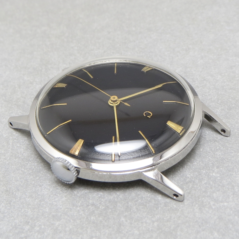 OH済 1950s CITIZEN シチズン センターセコンド 新本中三針 17石 機械式 手巻 腕時計 アンティーク チラネジ パラショック JAPAN MADE_画像8