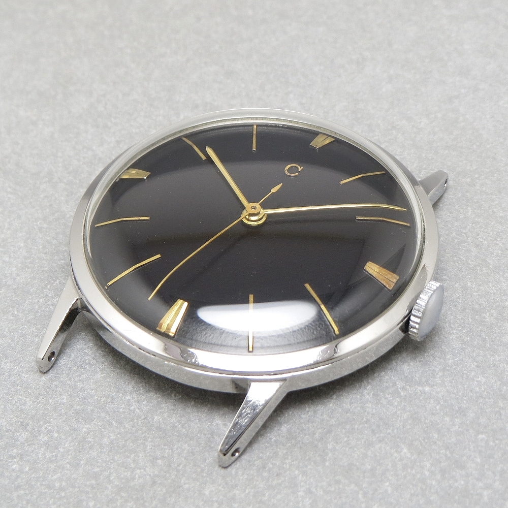 OH済 1950s CITIZEN シチズン センターセコンド 新本中三針 17石 機械式 手巻 腕時計 アンティーク チラネジ パラショック JAPAN MADE_画像4