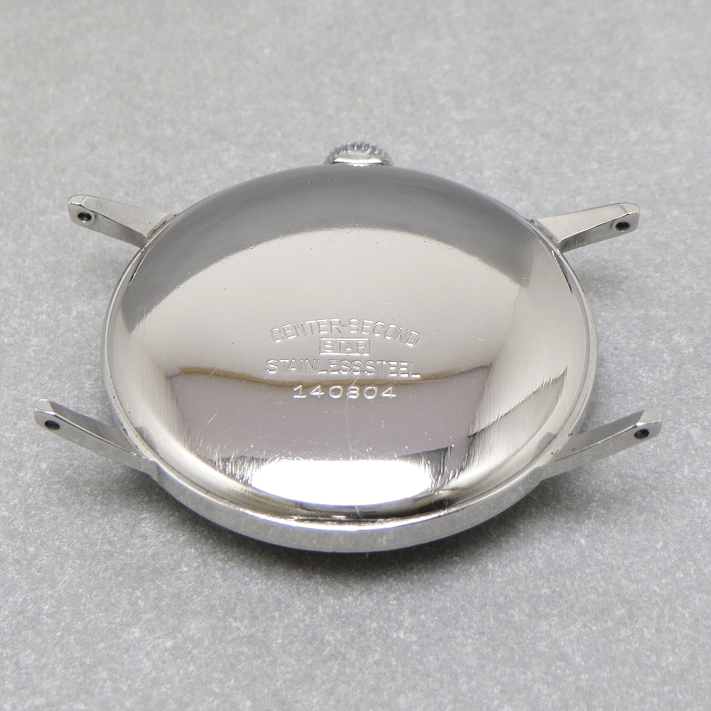 OH済 1950s CITIZEN シチズン センターセコンド 新本中三針 17石 機械式 手巻 腕時計 アンティーク チラネジ パラショック JAPAN MADE_画像7
