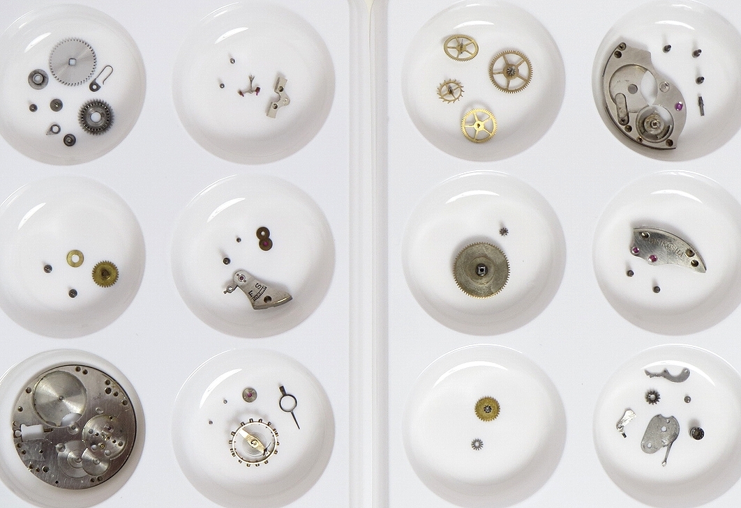 OH済み　1920s　戦前　SEIKO　セイコー　モリス型　9型　10石　機械式　手巻　腕時計　スモセコ　アンティーク　チラネジ　JAPAN　MADE_画像4