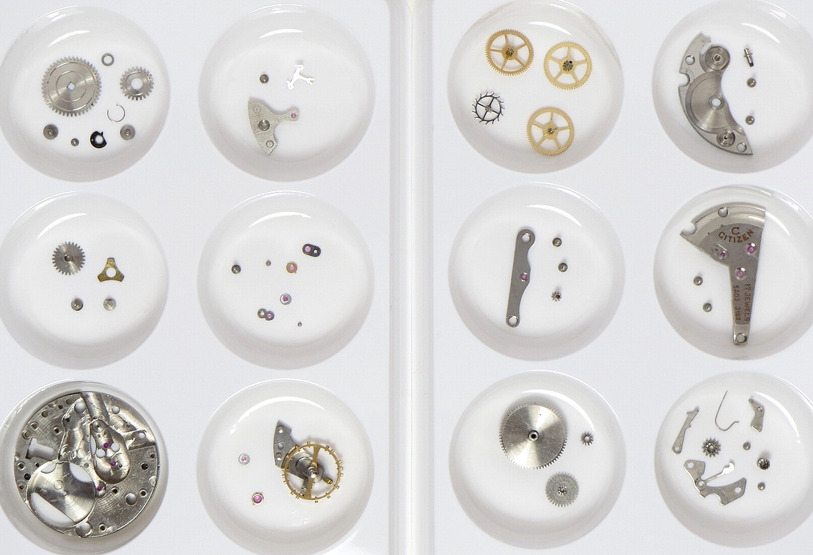 OH済 1950s CITIZEN シチズン センターセコンド 新本中三針 17石 機械式 手巻 腕時計 アンティーク チラネジ パラショック JAPAN MADE_画像3