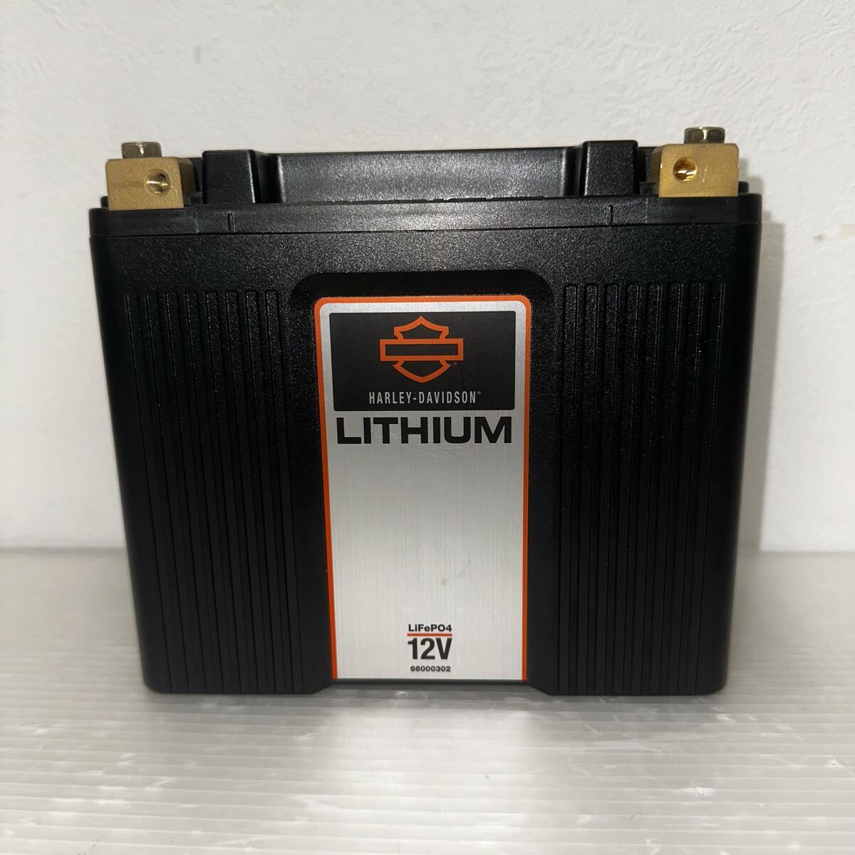 【未使用】Harley-Davidson 純正 リチウムバッテリー 12V 7Ah LiFePO4 66000392 ハーレーダビッドソン バイク用_画像1