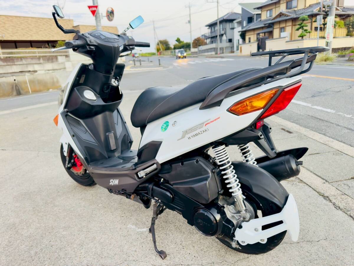 SYM ジェットパワー125 EFI 販売証明書有り JET POWER 125 中古車體！動畫有！全國配送可！(検 PCX アドレスV マジェスティ シグナス )