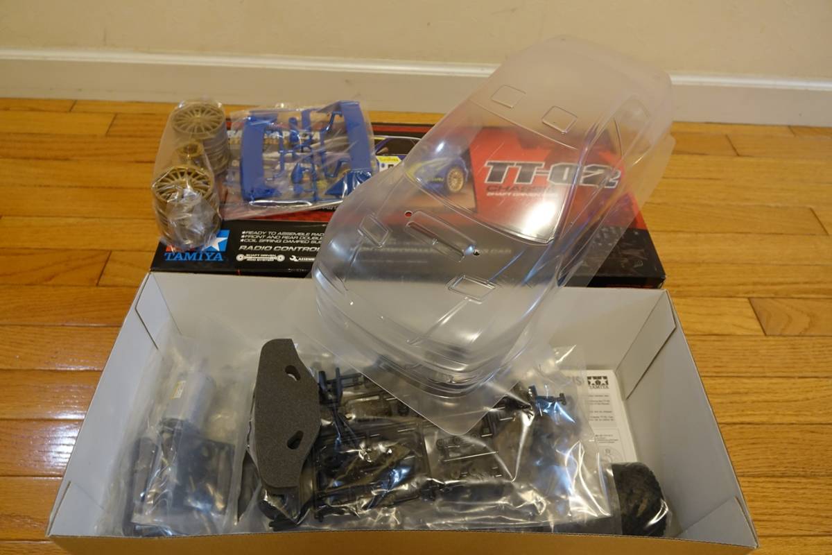 ★★TAMIYA タミヤ1/10RC インプレッサ モンテカルロ99 新品未組み立て ドリフトベース★★_画像8
