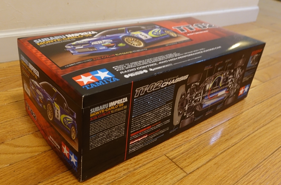 ★★TAMIYA タミヤ1/10RC インプレッサ モンテカルロ99 新品未組み立て ドリフトベース★★_画像3