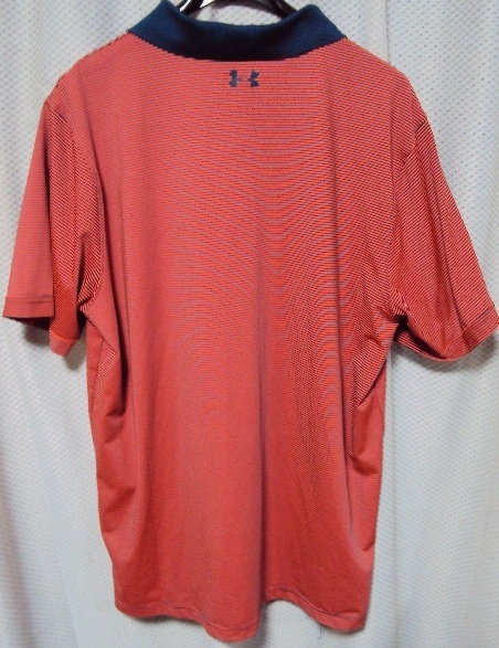 お買い得88A/2XL♪♪アンダーアーマー ゴルフ 半袖 パフォーマンスポロノベルティ Used _画像2