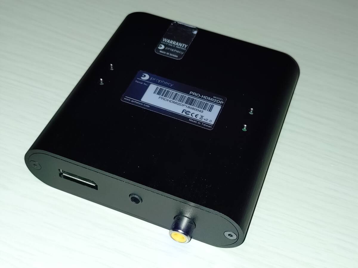 gofanco Prophecy HDMI 2.0 to DisplayPort 1.2 Converter (PRO-HDMI2DP)_画像8