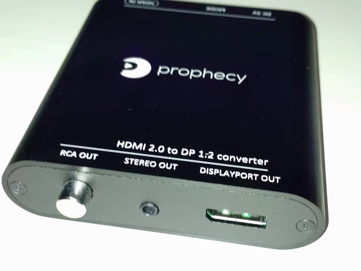 gofanco Prophecy HDMI 2.0 to DisplayPort 1.2 Converter (PRO-HDMI2DP)_画像6