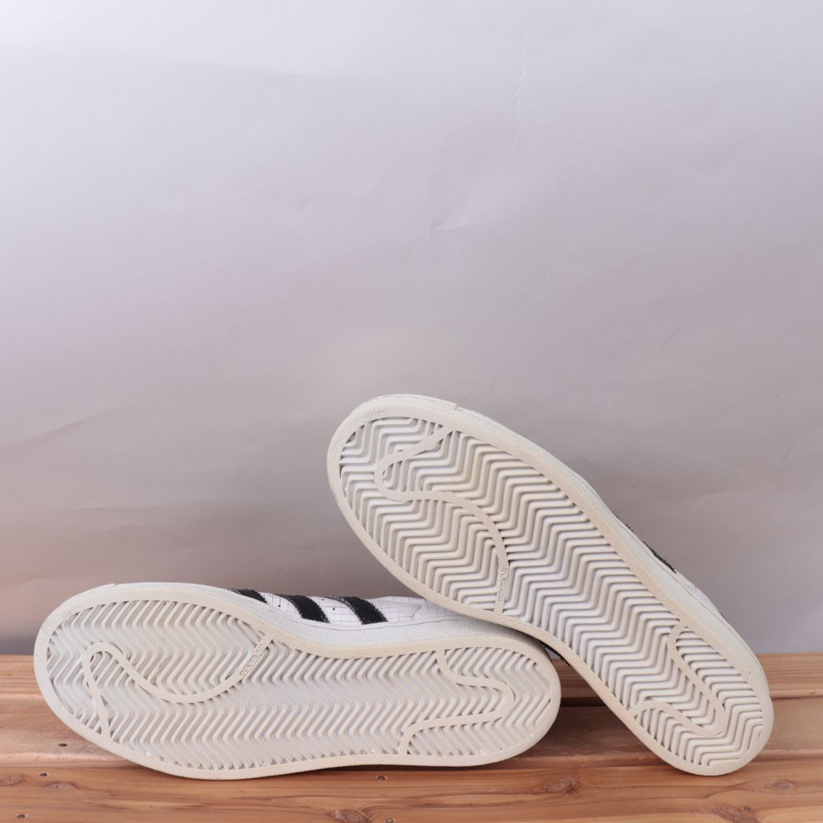 z1786 Adidas super Star US7 1/2 25.5cm/ белый белый чёрный черный adidas SUPERSTAR мужской спортивные туфли б/у