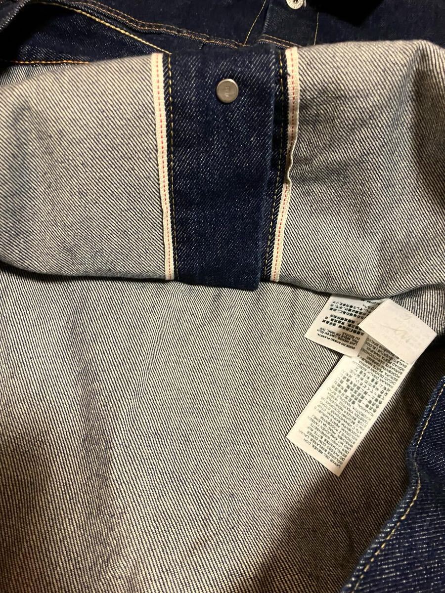 【新品未使用&送料無料】 リーバイス LEVI'S 506 XX 1ST ヴィンテージ レプリカ デニムジャケット Gジャン トラッカージャケット 507 XL