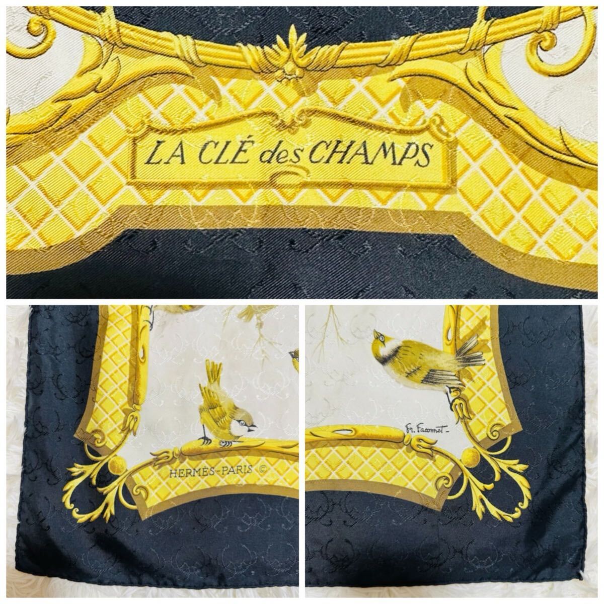 HERMES エルメス カレ90 自由の天地への鍵 スカーフ 希少HERMES エルメス 自由の天地への鍵 カレ90 シルク｜Yahoo