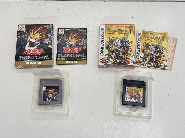 T358-S3-18116 Nintendo ニンテンドー ゲームボーイ カラー 游戯王 ゼルダの伝説 ウィザードリィ外伝 など ソフト 7點 まとめ 現(xiàn)狀品3