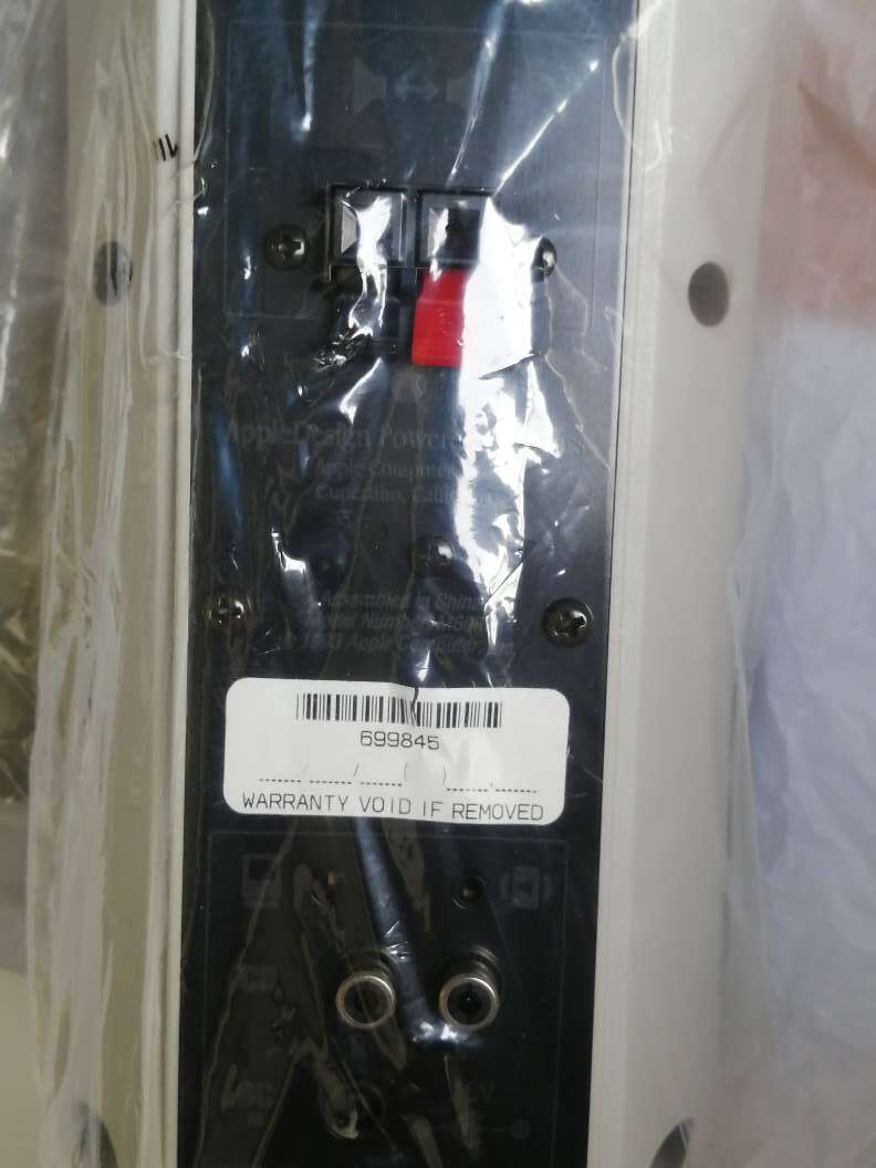 【リファビッシュ品】Apple Design Powered Speakers I M4475LL/B 