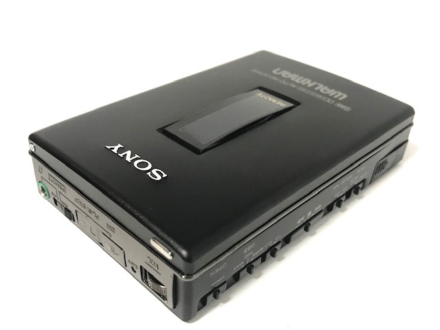 [極美品][美音][希少][整備品] SONY ウォークマン WM-607 10周年記念モデル マットブラック (カセットプレーヤー)