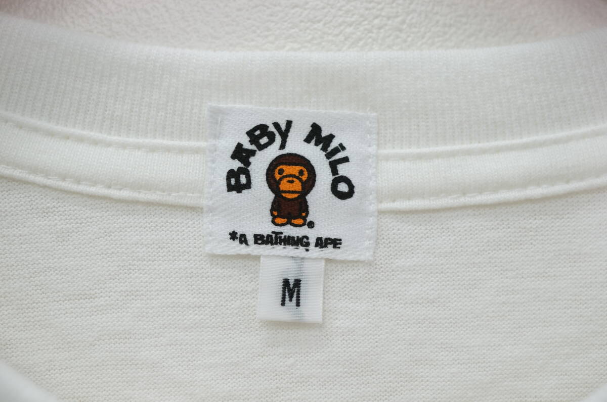 東ハ:未使用【A BATHING APE×サンリオ/ア ベイシング エイプ】HELLO KITTY×BABY MILO TEE ベビーマイロ キティ マイメロ Ｔシャツ ★送無_画像6