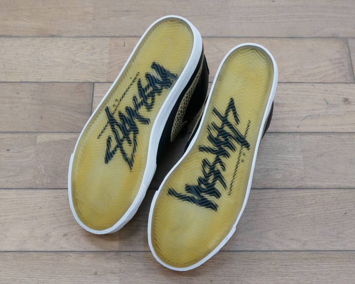 東ハ:未使用【NIKE×STUSSY】ナイキ×ステューシー ALL COURT MID オールコート ミッド 28.0㎝ 408577-001 コラボモデル ★送料無料★_画像6