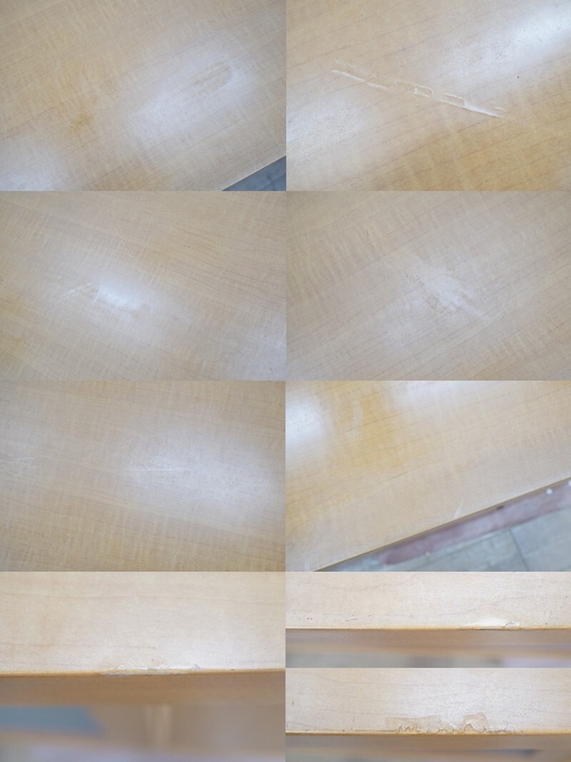 前ダ：【冨士ファニチア】テレビボード ローボード 引き出し 幅約142.2㎝ 高さ約46.3㎝ ナチュラル TVボード TV臺 リビングボード