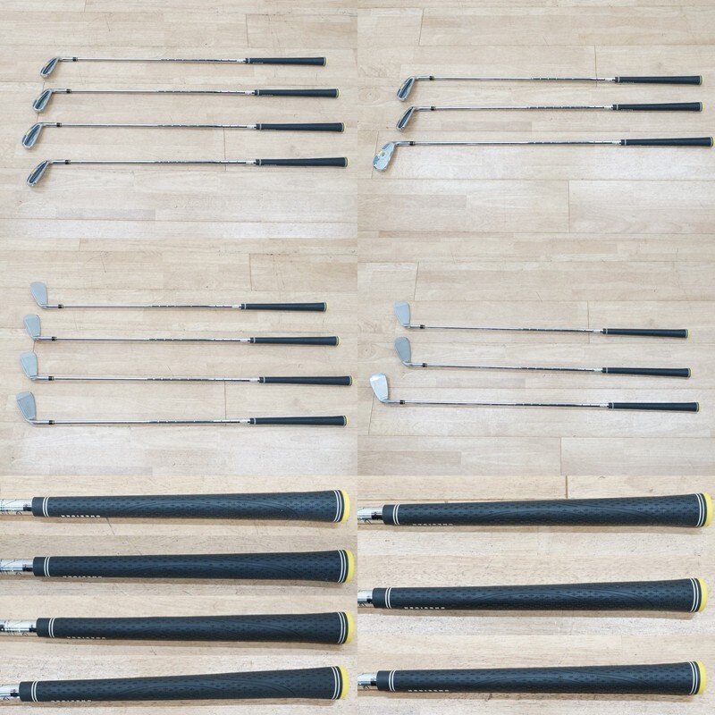 前ダ：【つるやゴルフ】ワンサイダー EM フレックス SR ゴルフクラブセット 12本 キャディバッグ カバー メンズ ★送料無料★_画像2