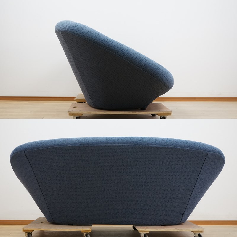 東ハ:【ligne roset/リーン・ロゼ】ROSEPLOUM ロゼプルム 2P ソファ 幅約204㎝ 2人掛け 二人掛け デザイナーズ家具 リビング家具 _画像3
