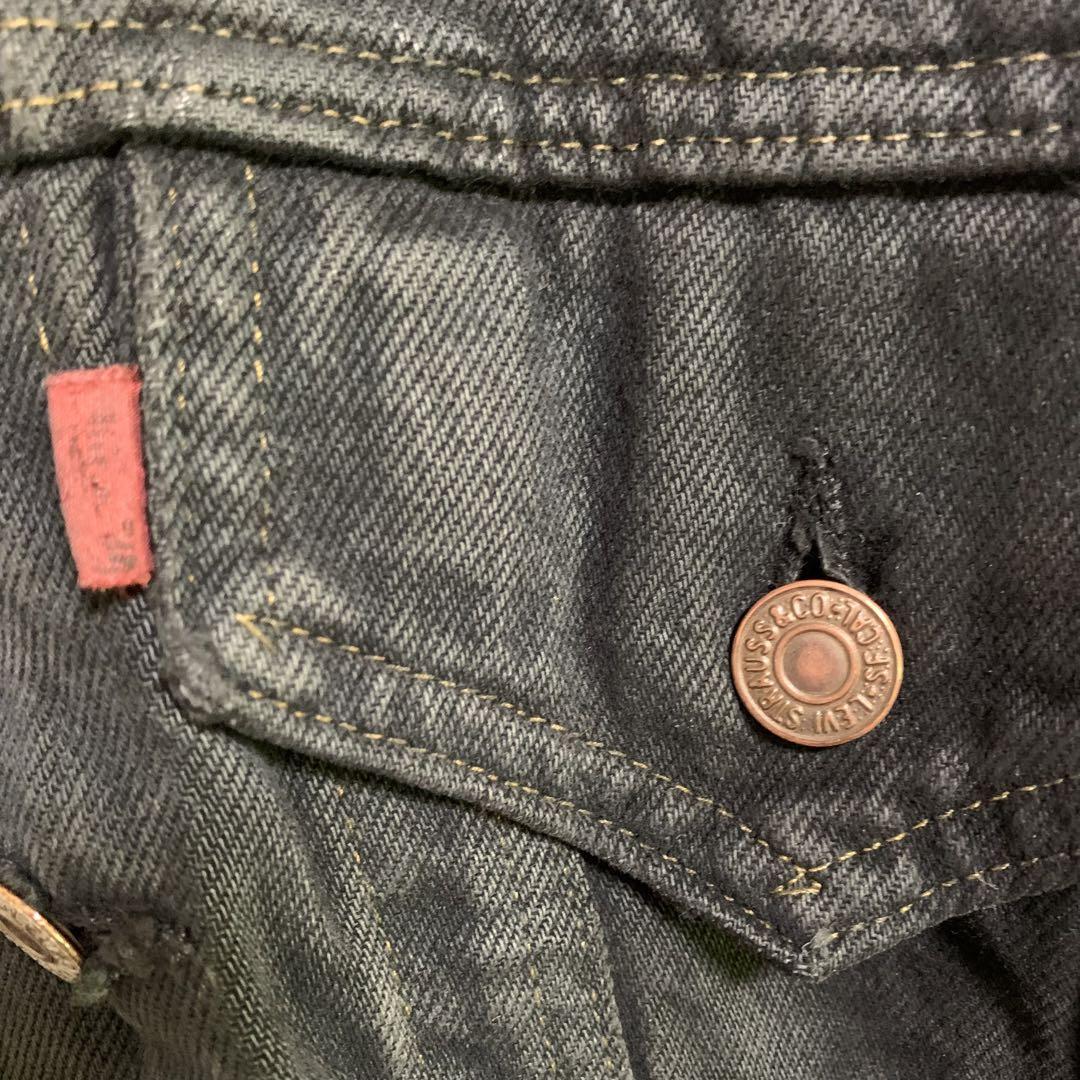LEVI'S　リーバイス　デニムジャケット　Gジャン　黒　ブラック　メンズ　レディース_画像4
