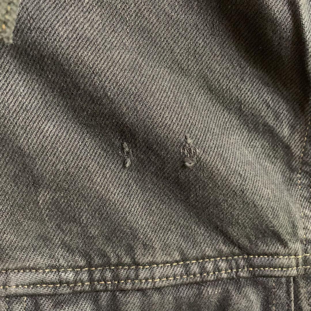 LEVI'S　リーバイス　デニムジャケット　Gジャン　黒　ブラック　メンズ　レディース_画像6