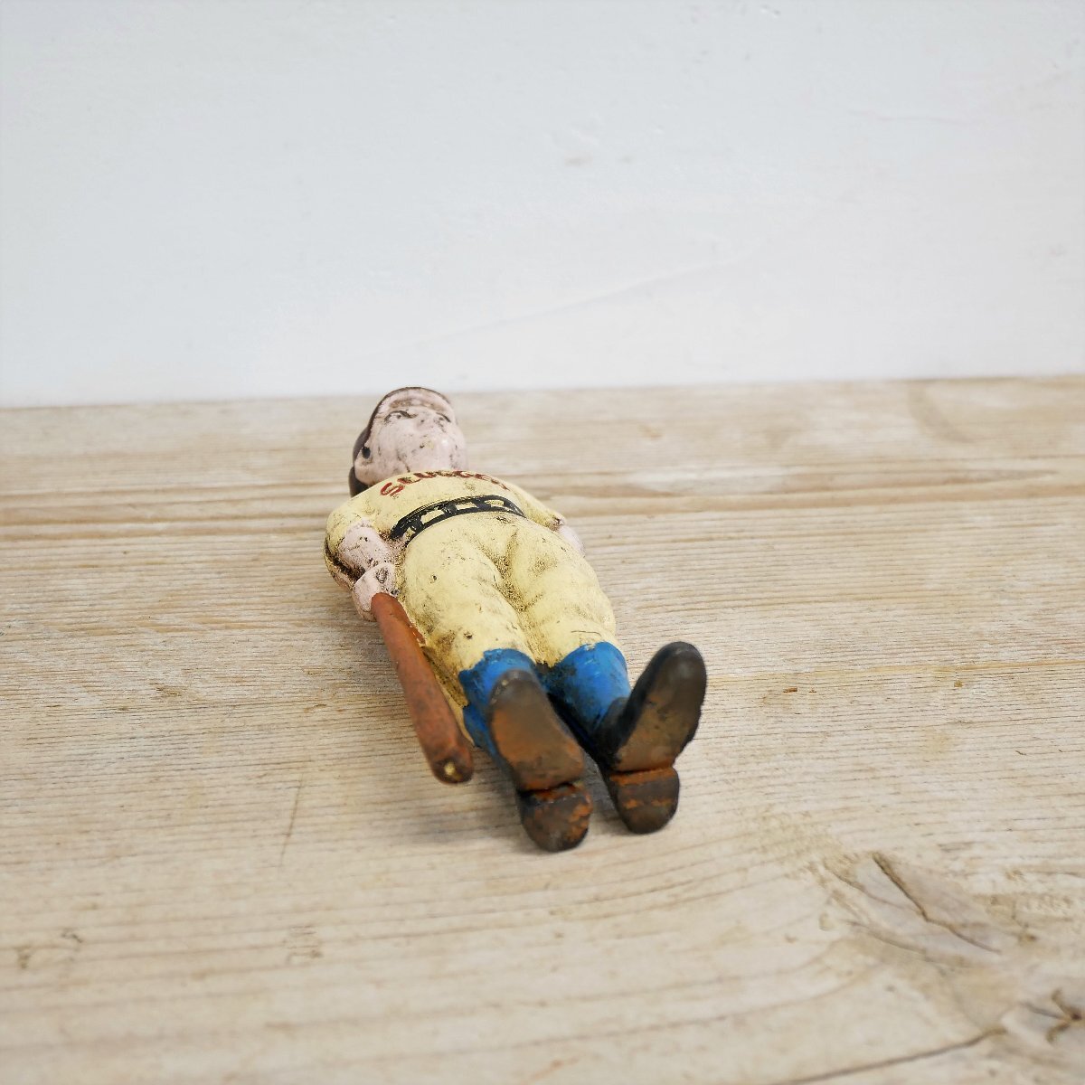 U.S. ヴィンテージ 鋳物制オブジェ 野球 SLUGGER / 鉄 Cast Iron キャストアイロン 貯金箱 バンク 置物 #506-039-530