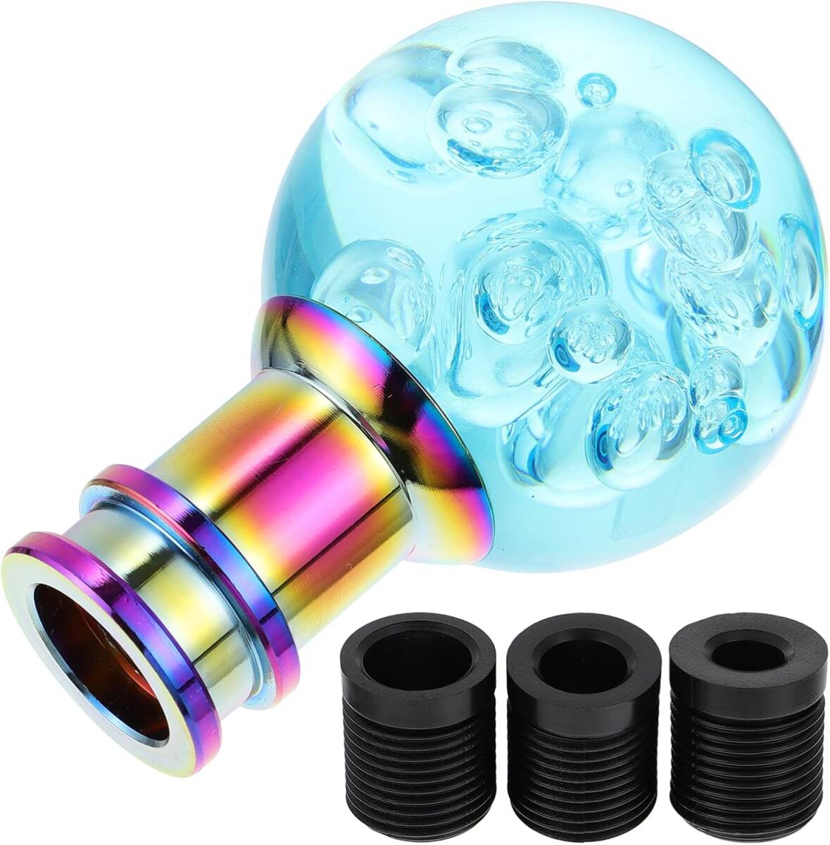 ledmomo シフトノブ M8 M10 丸型 泡入り 汎用_画像1