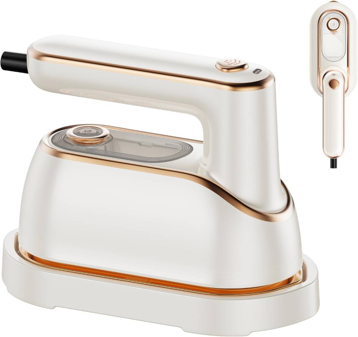 アイロン スチームアイロン 衣類スチーマー ハンガーにかけたまま ハンディ 小型 コンパクト ミニ ポータブル ハンディアイロン 150ml _画像1