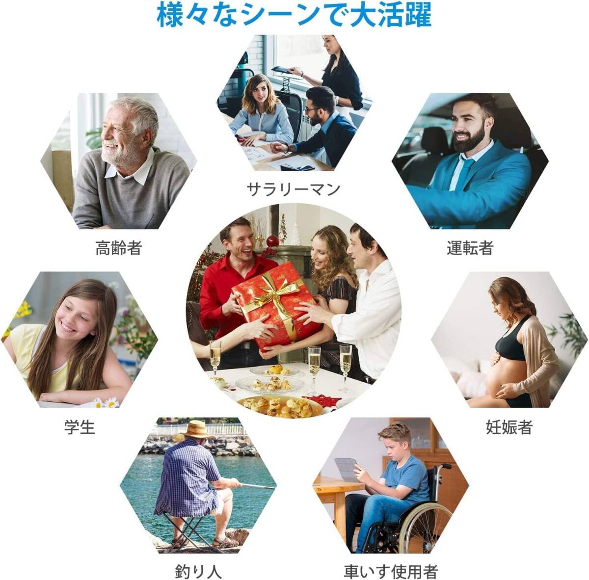 ゲルクッション 高通気性 ジェルクッション ハニカム構造 高反発 無重力クッション カバー付 オフィス 自宅 車 椅子用 (１個セット)_画像5