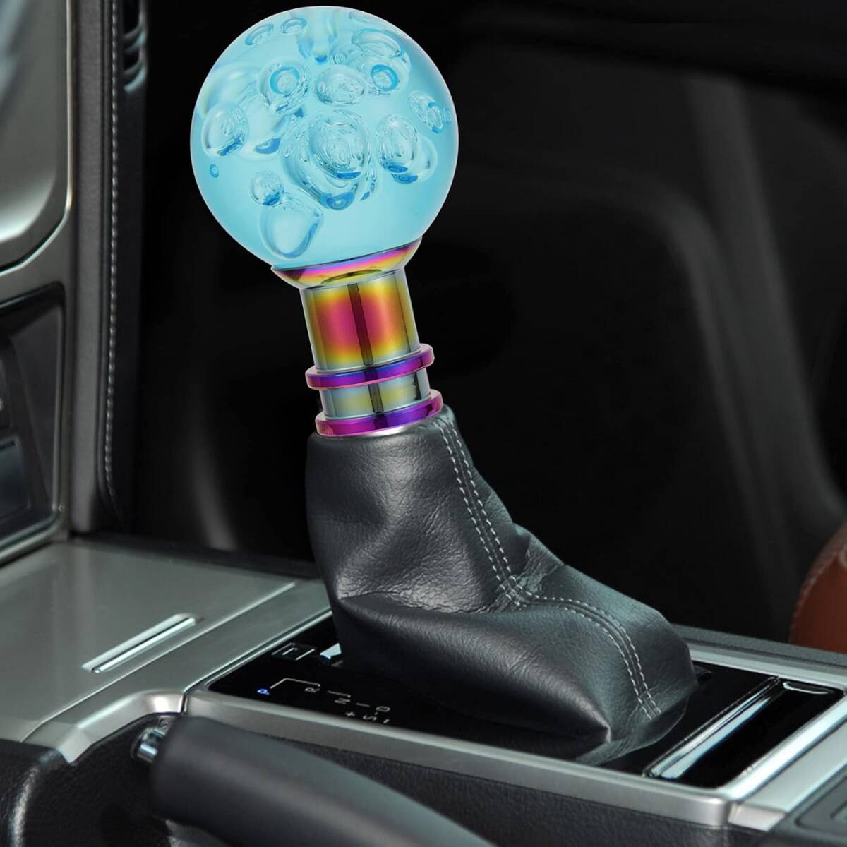 ledmomo シフトノブ M8 M10 丸型 泡入り 汎用_画像5