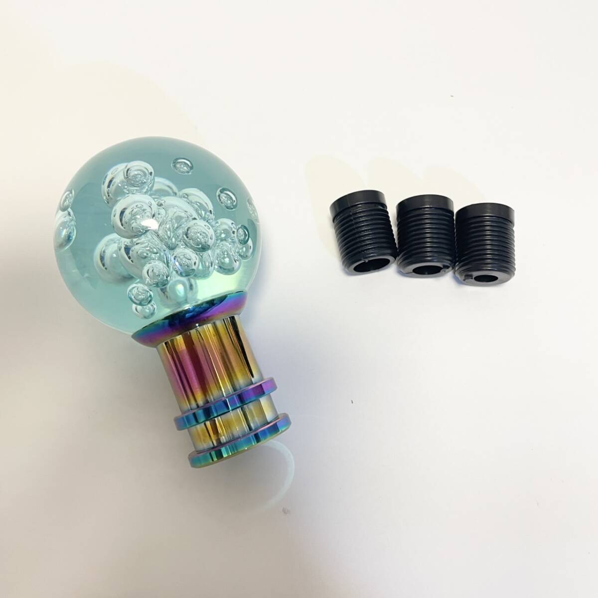 ledmomo シフトノブ M8 M10 丸型 泡入り 汎用_画像7