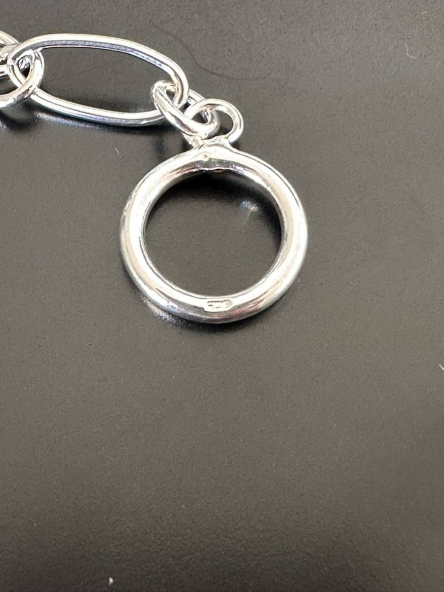【新品未使用】アンカーチェーン ネックレス シルバー マンテル メンズ レディース アクセサリー _画像6