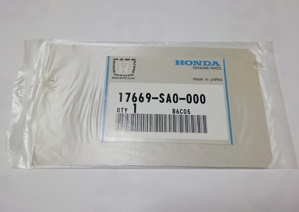 新品 ★ホンダ ビート　E-PP1 純正部品 ラベル,フューエルフィラーコーション HONDA 純正品_画像1