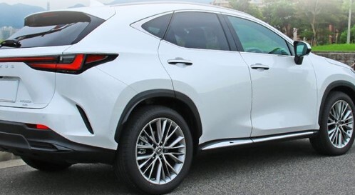  зеркальная полировка! металлизированный боковой молдинг отделка Lexus NX250 NX350 NX350h NX450h A20 H20 A25 H25 H26 F спорт VERSION L