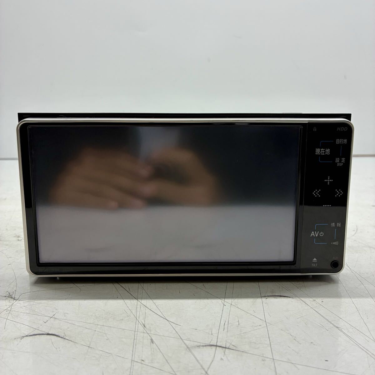 トヨタ NHDT-W59 08545-00S40 純正 ナビ カーナビ ナビモニター チューナー CD DVD HDDナビ ワンセグ 動作未確認 P71445_画像1