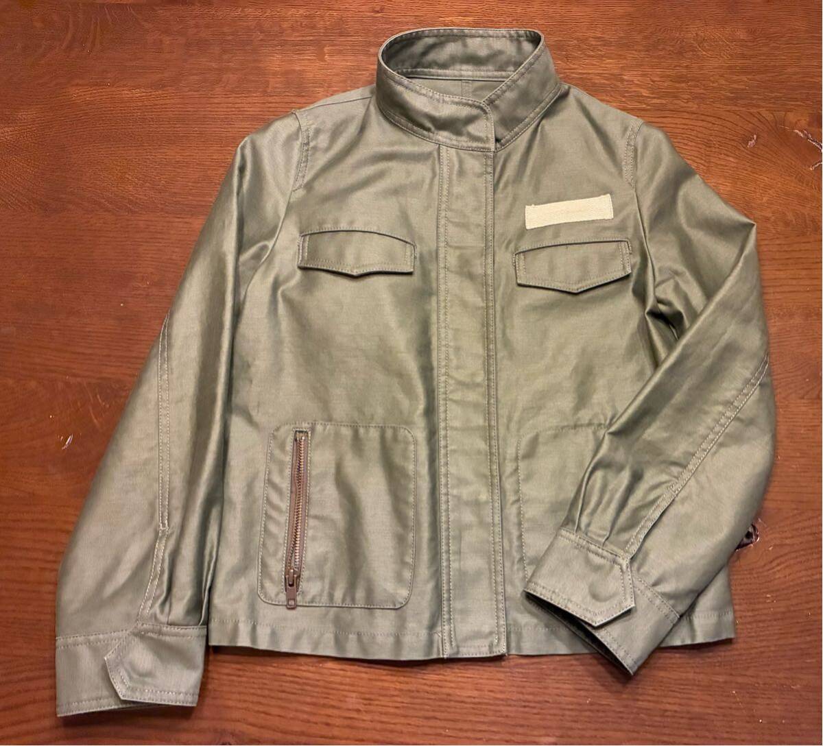 Green label relaxing グリーンレーベルリラクシング　GLR ジャケット　オリーブ　サイズ38_画像1