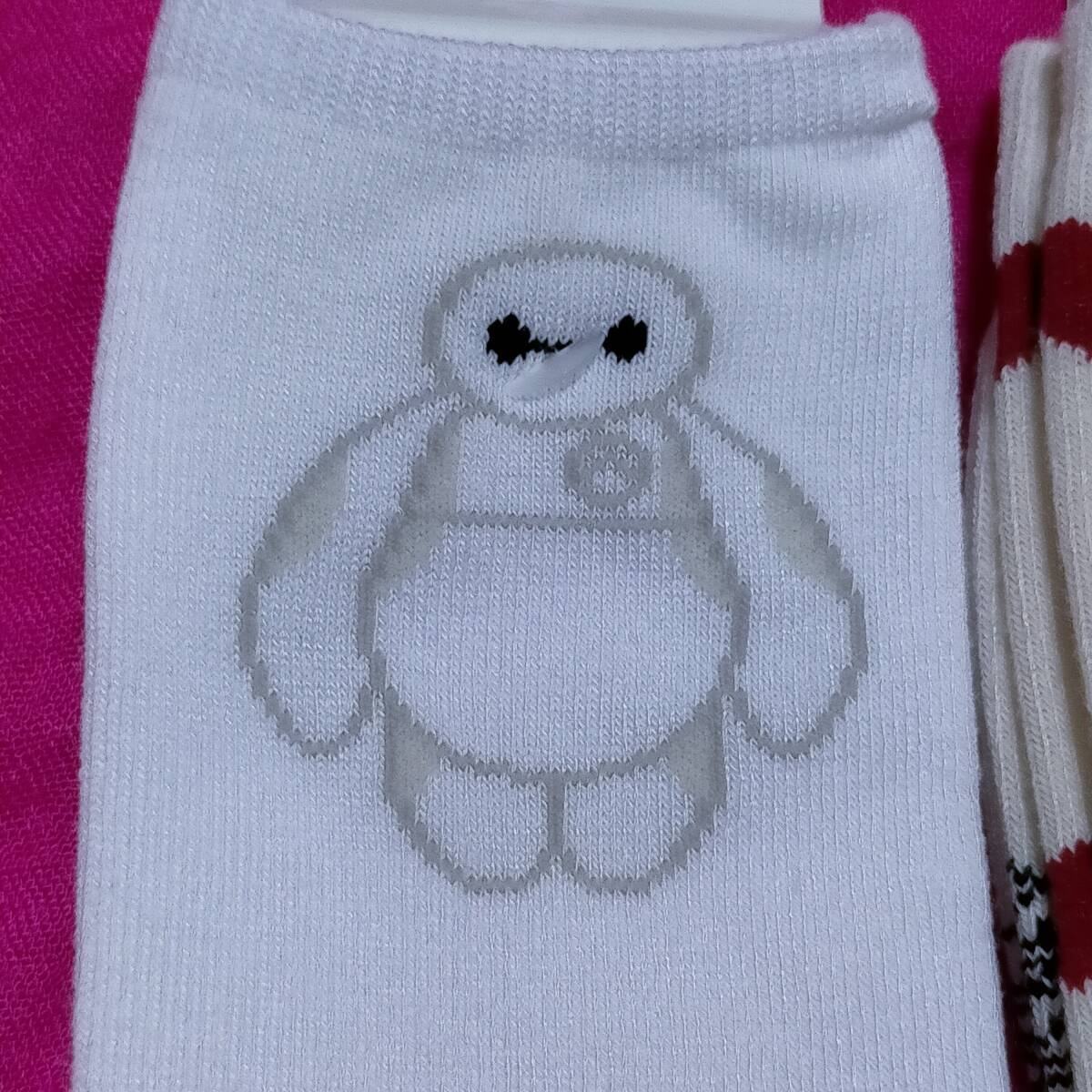 ベイマックス 23-25cm 靴下 3足セット ディズニーストア_画像4