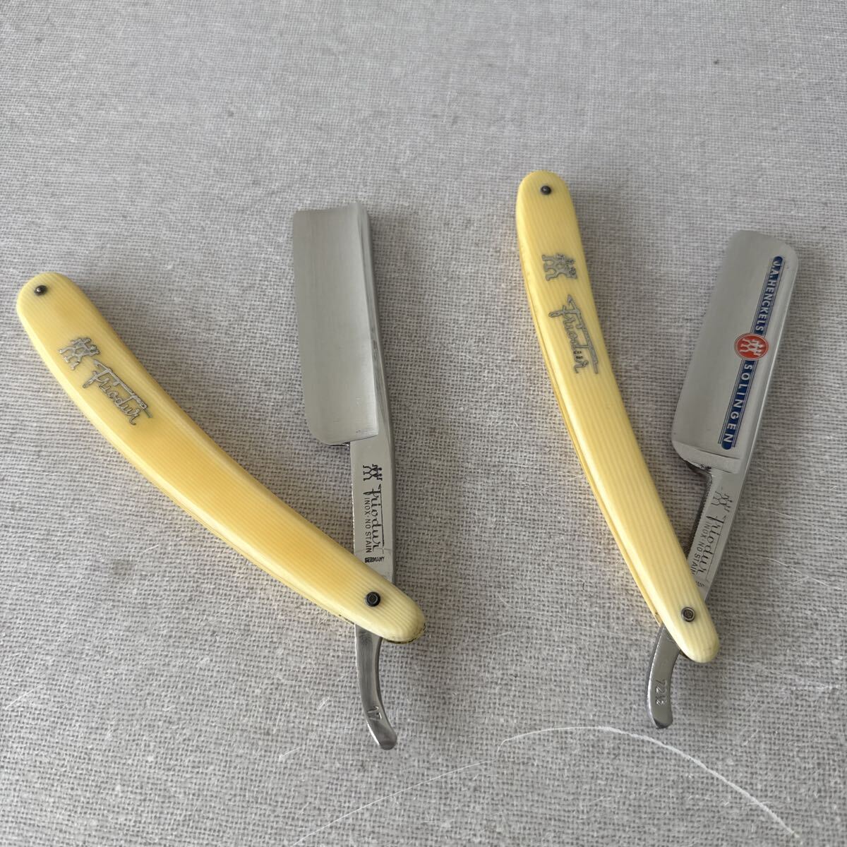 理容☆西洋剃刀☆希少☆HENCKELS☆すべてSOLINGEN☆プレミア☆大刃☆他7本まとめて！美品