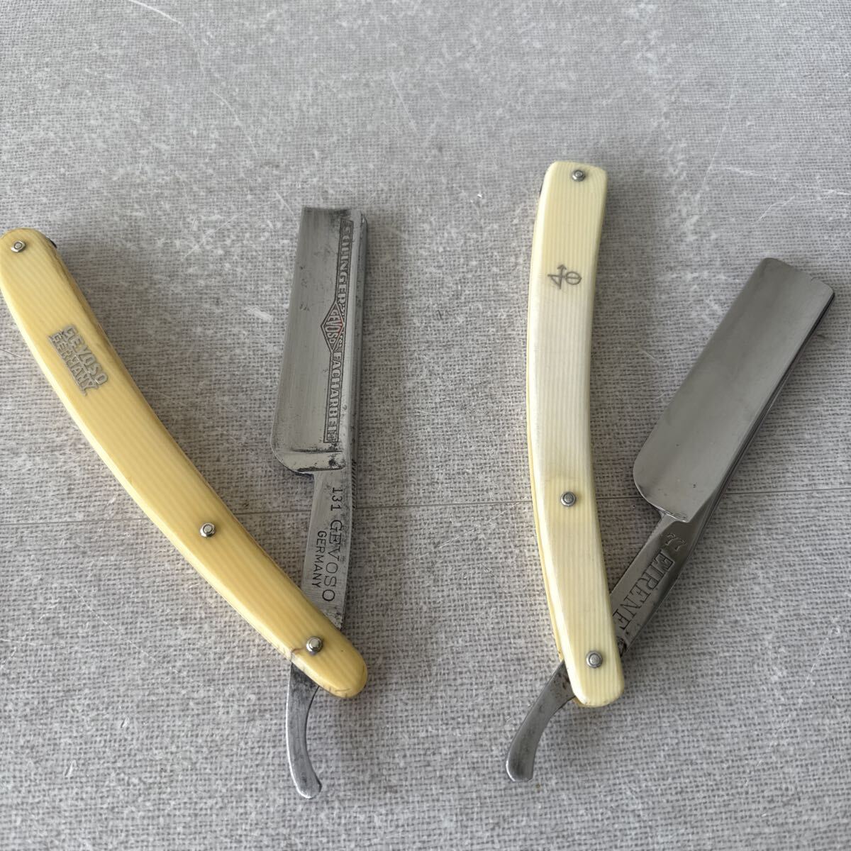 理容☆西洋剃刀☆希少☆HENCKELS☆すべてSOLINGEN☆プレミア☆大刃☆他7本まとめて！美品