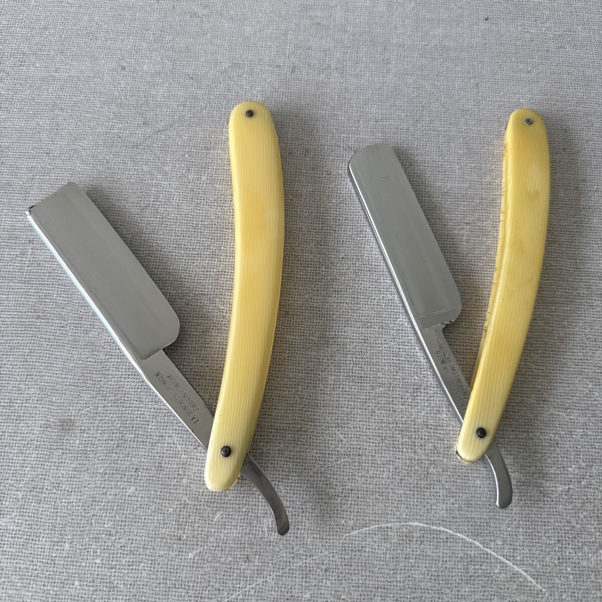 理容☆西洋剃刀☆希少☆HENCKELS☆すべてSOLINGEN☆プレミア☆大刃☆他7本まとめて！美品