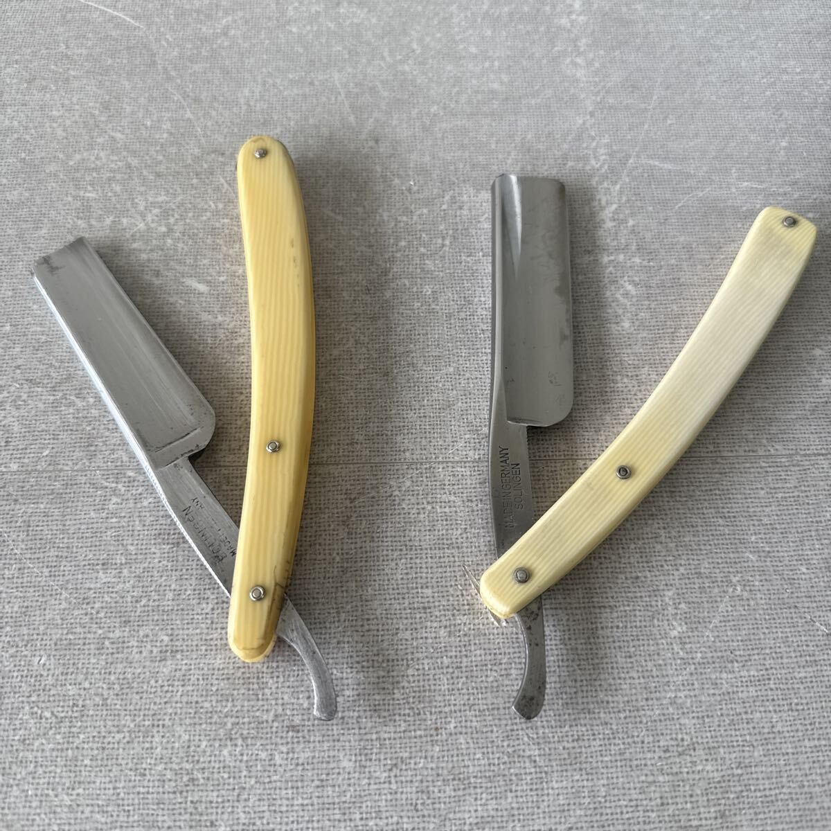 理容☆西洋剃刀☆希少☆HENCKELS☆すべてSOLINGEN☆プレミア☆大刃☆他7本まとめて！美品