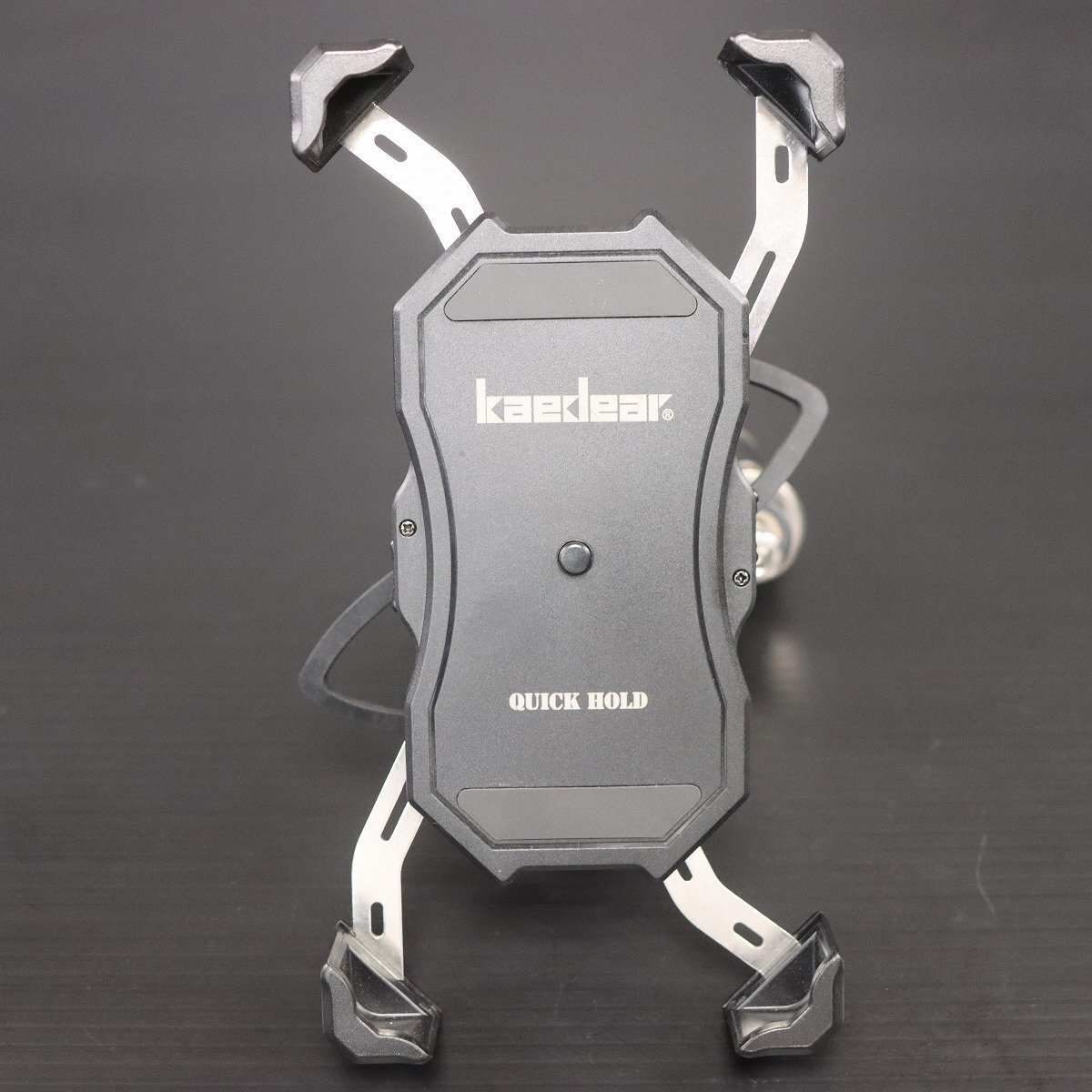 激安！KAEDEAR/カエディア制スマートフォンホルダー/クイックホールド KDR-M11C！ステムホールアタッチメント付き