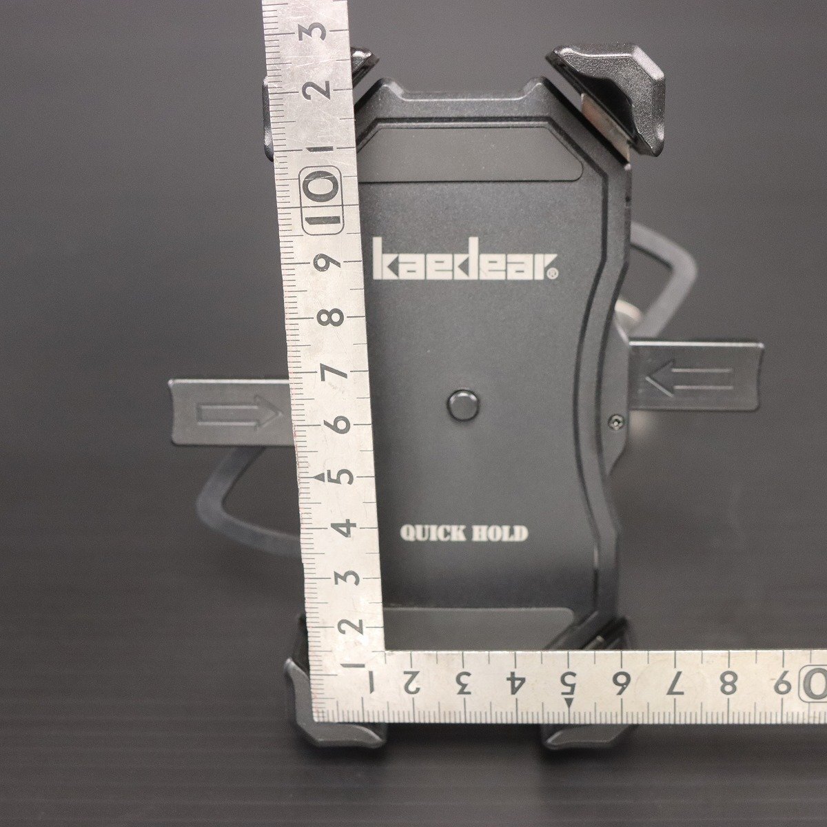 激安！KAEDEAR/カエディア制スマートフォンホルダー/クイックホールド KDR-M11C！ステムホールアタッチメント付き