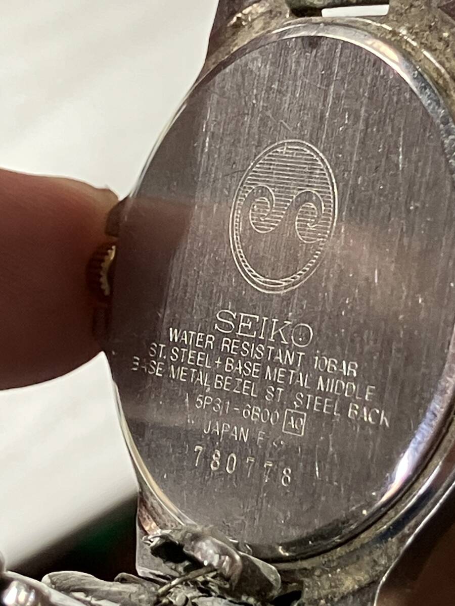 セイコー SEIKO ランディー 5P31-6B00 腕時計_画像3