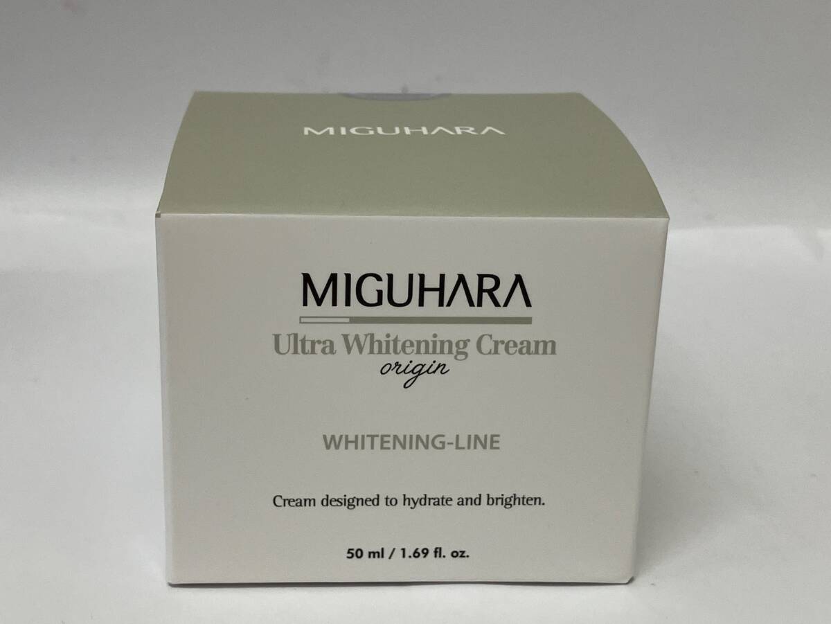 未開封 MIGUHARA ミグハラ ウルトラホワイトニングクリームオリジン 50ml Ultra Whitening Cream origin_画像1